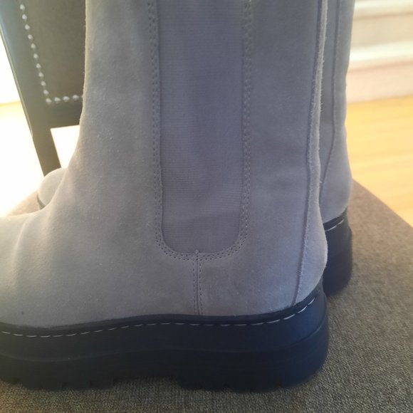 NWOT Marc Fisher Pauline Grey Boots size 9.5 - Picture 5 of 7